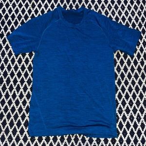 Blue Lululemon Athletic T-Shirt